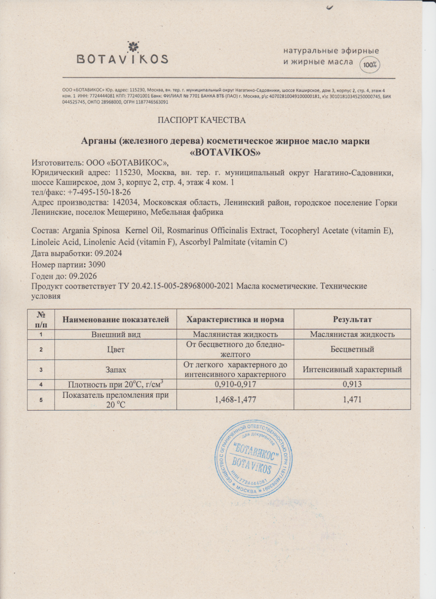 Паспорт №092024
